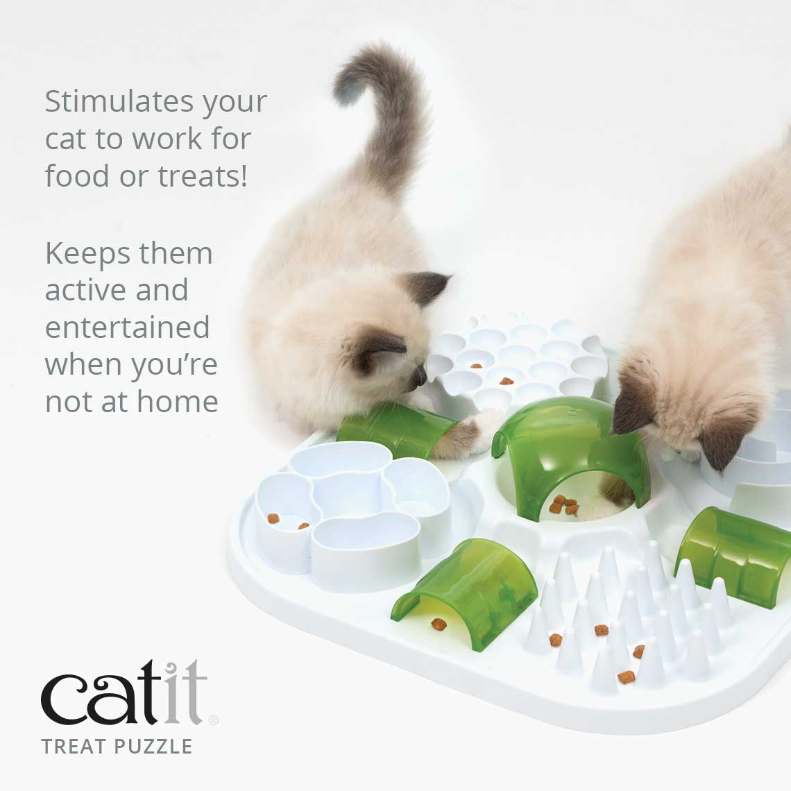 Catit Play Treat Puzzle Interactive Cat Toy Cat Slow Feeder Catit Play Treat Puzzle Interactive Cat Toy Cat Slow Feeder