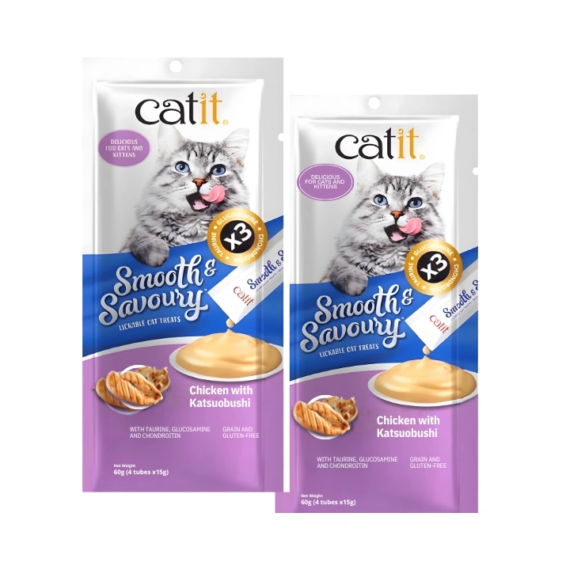 Catit Smooth & Savoury, Chicken with katsuobushi