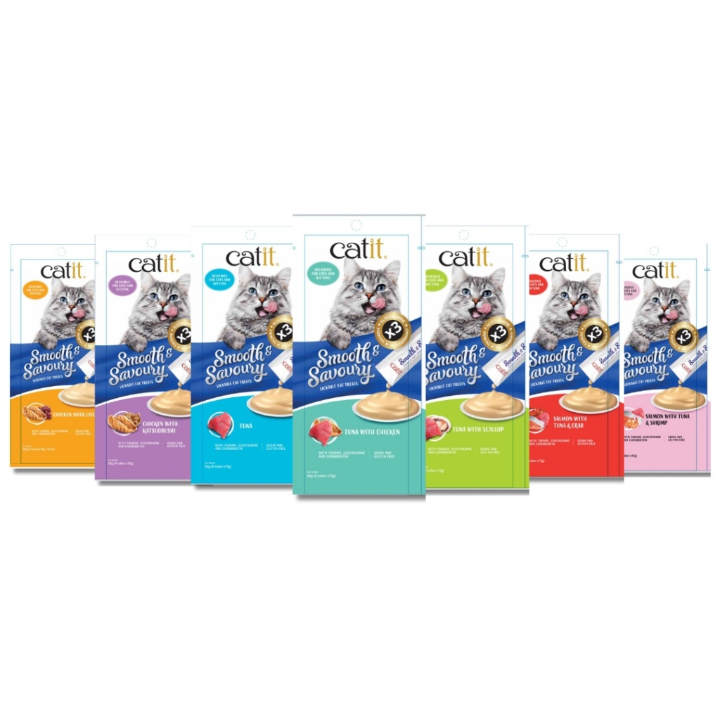 Catit smooth and savoury 7 taste Catit India
