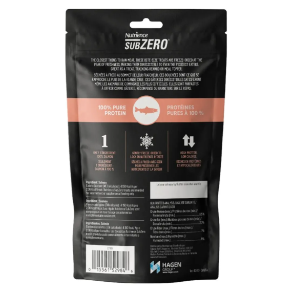 Freeze-Dried Salmon Cat Treats 25g - Image 2