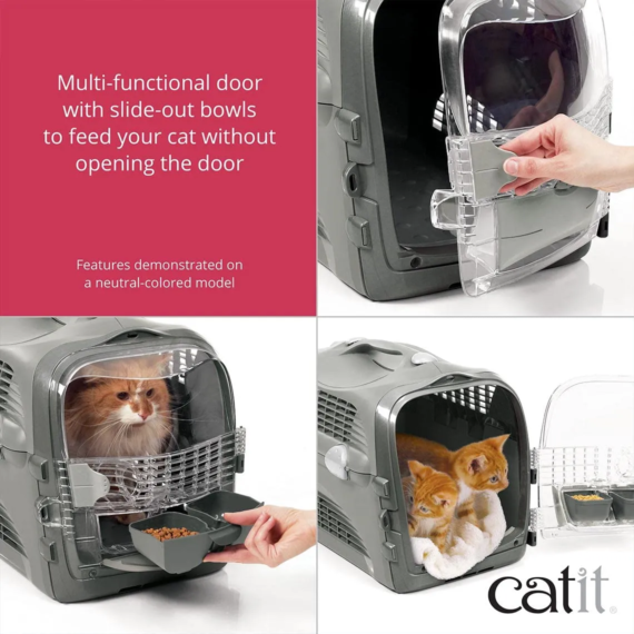 Catit Cabrio Carrier- Cherry Red - Image 2