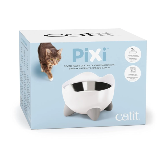 Catit Plastic Pixi Elevated Feeding Dish