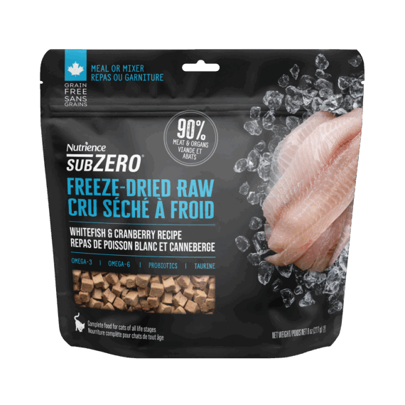 Freeze-Dried Raw Whitefish & Cranberry Cat Food 227g
