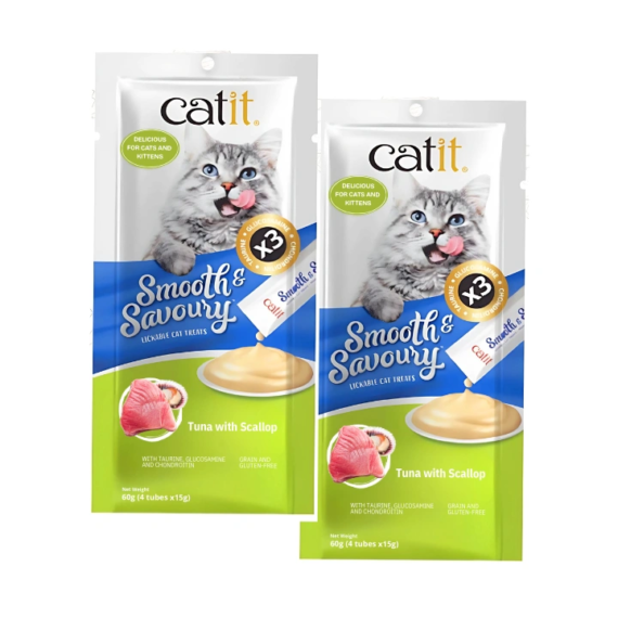 Catit Smooth & Savoury, Tuna and Scallop